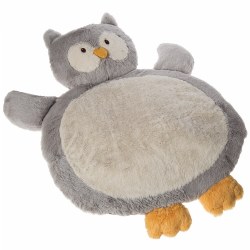 Image of Plush 31" Owl Shaped Baby Mat