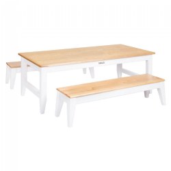 Image of Sense of Place Farmhouse Table and Benches