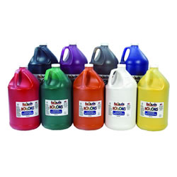 Kaplan Kolors Washable Tempera Paint (Gallon)