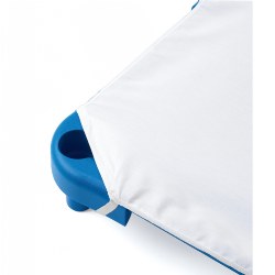 Image of Value Line Toddler White Cot Sheet