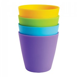 Image of Multicolor Drinking Cups - Set of 8
