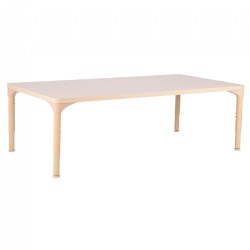 Image of Carolina Laminate 30" x 60" Rectangle Table with Adjustable Legs