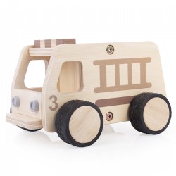 Image of Wooden Fire Truck
