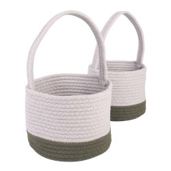 Image of Woven Block Baskets - Set of 2