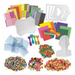 Image of Big Art Box with Assorted Art Materials