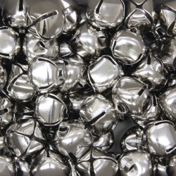 Image of Silver Jingle Bells - 72 Pieces