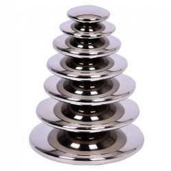 Image of Silver Sensory Reflective Discs - 7 Pieces