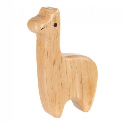 Wooden Llama Shaker