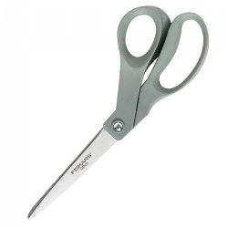 Image of Fiskars® 8" Gray Performance Bent Scissor
