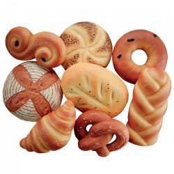 Image of Sensory Play Stones: Breads of The World - 8 Pieces