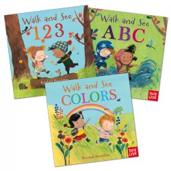 Walk and See Board Books - Set of 3