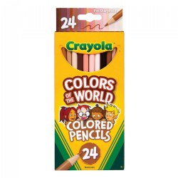 Image of Crayola® Colors of the World 24-Count Colored Pencils