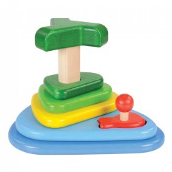 Image of Green Island Wooden Puzzle and Stacker