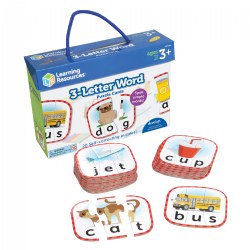 Image of 3-Letter Word Puzzle Cards