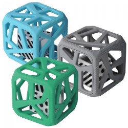 Image of Chew Cubes™ Teether Rattle - Set of 3