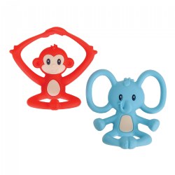 Image of Animal Yoga Teethers - Set of 2