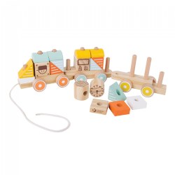 Pull Train - 21 Pieces