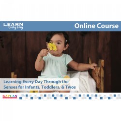 Image of Learning Every Day Through the Senses for Infants, Toddlers, and Twos - Online Course