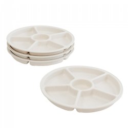 Image of Loose Parts Sorting Trays - Set of 4 - White
