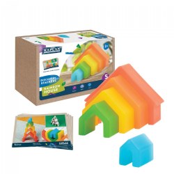 Image of Discovery Stackers - Rainbow House - 5 Pieces
