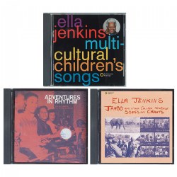 Image of Ella Jenkins Multicultrual CDs - Set of 3