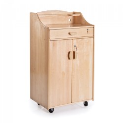 Image of Maple All-in-One Teacher Storage