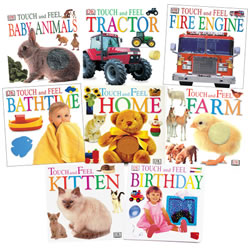 Touch & Feel Book Set (Set Of 8)