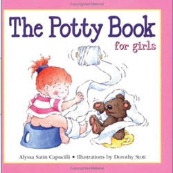 The Potty Book For Girls - Hardback