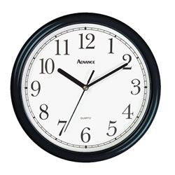 Image of Classroom Clock Black