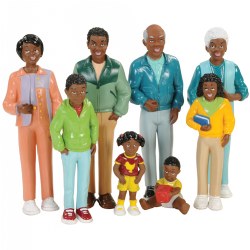Image of Block Family Play Set - African-American