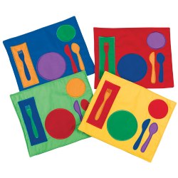 Image of Multicolored Placemats - Set of 4