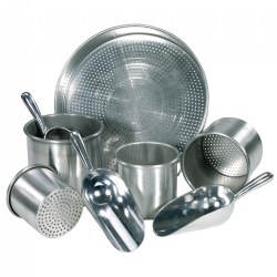 Image of Aluminum Scoops & Sifter Set