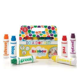 Image of Do-A-Dot Rainbow Paint Markers - Set of 6