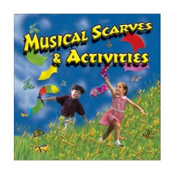 Image of Musical Scarves & Gross Motor Skills CD for Scarf Activities