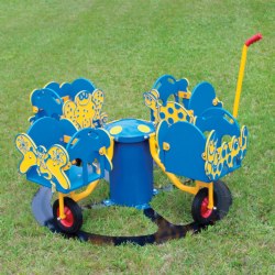 Image of Carringtons Carousel Blue and Yellow