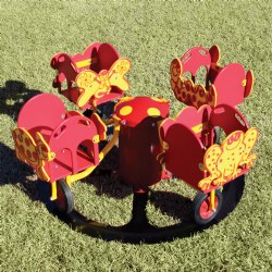 Image of Carringtons Carousel Red and Yellow