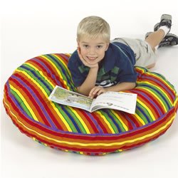 Cozy Lounger 38" Rainbow Print