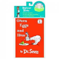 Image of Green Eggs and Ham by Dr. Seuss - Book with Audio CD