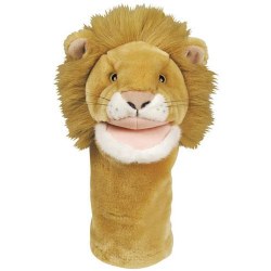 Image of Plush Bigmouth Lion Hand Puppets