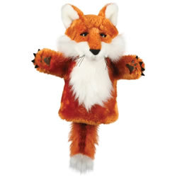 Image of Plush Fox Hand Puppet