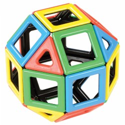 Image of Magnetic Polydron Class Set - 96 Pieces