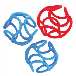 Image of Bolli Balls Flexible Teether Balls - Set of 3