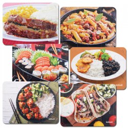 Image of Real Image Cultural Food 12 Piece Puzzles - Set of 6