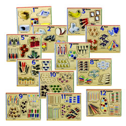 Number Puzzles (Set Of 12)