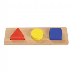 Image of Basic Shapes and Colors Form Board