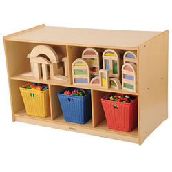 Carolina Double Sided Preschool Storage Unit 30"