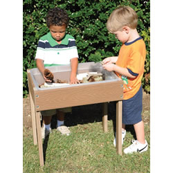 Discovery Recycled Table with Bin
