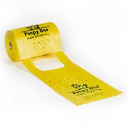 Image of Poopy Doo Diaper Disposable Refill Bags - 1 Roll - 200 Bags