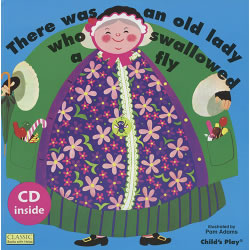 There Was An Old Lady Book and CD Set