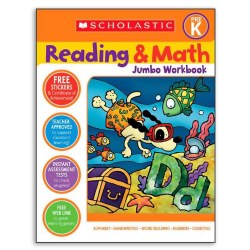 Image of Reading & Math Jumbo Workbook for Grade PreK